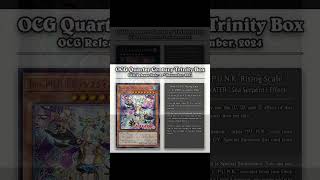 NEW PUNKS TRINITY BOX shorts yugioh yugiohcommunity tcg meta godpull meta trinity [upl. by Merralee]