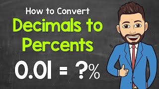 How to Convert Decimals to Percents  Math with Mr J [upl. by Avek]