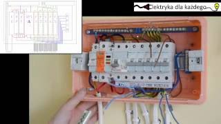 Montaż domowej rozdzielnicy 34  finalne połączenia [upl. by Line]