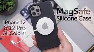 Apple iPhone 12 MagSafe Silicone Case Review on All Colors Worth It [upl. by Loraine]