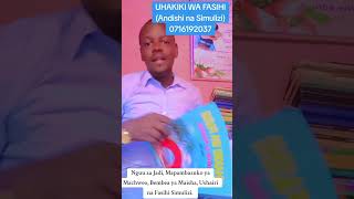 UHAKIKI WA FASIHI Andishi na Simulizi [upl. by Gabriele]