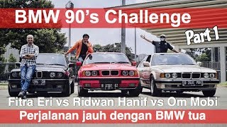 BMW 90s Challenge  part 1 Jakarta  Cirebon [upl. by Ettennal426]