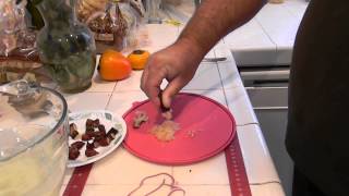 Australian Finger Limes preparation for eating [upl. by Burnie]