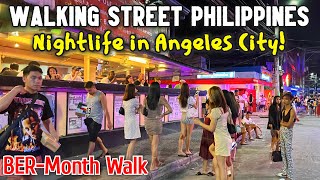 WALKING STREET PHILIPPINES NIGHTLIFE Update  Night Scenes in Angeles Citys Fields Avenue [upl. by Rawley34]