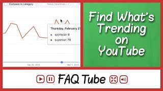 Find YouTube Trends with Google Trends Search  FAQ Tube [upl. by Klug242]