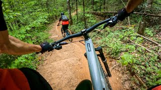 THIS is why Pisgah is WORLD CLASS FUN  Mountain Biking Bennet and Avery [upl. by Aivat]