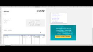 How to Create an Invoice Template WORD  EXCEL  PDF  GOOGLE DRIVE [upl. by Chang30]