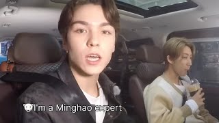 Vernon and Minghao Seventeens Peaceful Duo Verhao Friendship Moments [upl. by Nakre]