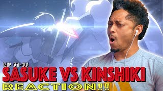 Sasuke vs Kinshiki First Time Watching Boruto Episode 51 52 53 54 55 Reaction [upl. by Reger467]