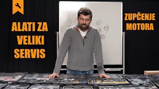 VELIKI SERVIS  alati za ZUPČENJE MOTORA [upl. by Levitan22]