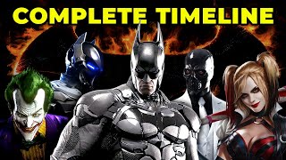 Entire BATMAN ARKHAM Series Recapped in Timeline Order [upl. by Riedel]