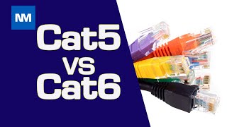 Cat5 vs Cat6  difference between cat5 and cat6 data cable Cat5 Cat6 Difference [upl. by Yromas704]