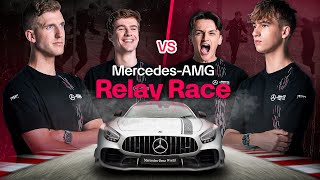 He held me back 😲  Mercedes F1 Esports Relay Challenge [upl. by Zink]