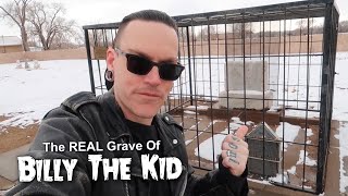 The REAL Grave of Billy The Kid  Old West Fort Sumner New Mexico [upl. by Ahsiekan]