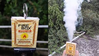 How To Make A Matchbox Smoke Bomb  Very Easy [upl. by Ynnavoeg136]