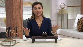 Diamonique 330 cttw 3Stone quotCelebratequot Ring 14K Gold on QVC [upl. by Irok]