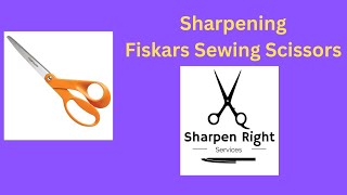 Sharpening Fiskars Sewing Scissors [upl. by Candi695]