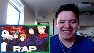 JUJUTSU KAISEN TOKYO STUDENTS CYPHER quotSorcery Fightquot by Breeton Boi REACTION [upl. by Anurag231]