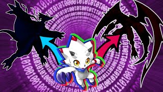 Gammamon ALL NEW forms amp Names in Digimon Ghost Game [upl. by Kinny]