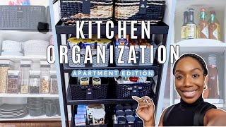 How to Organize an Apartment Kitchen with no Pantry  Organize with Me  Judi the Organizer [upl. by Nothgiel]