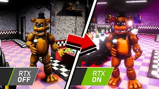 Roblox FNAF Archived Nights With RTX Enabled [upl. by Nary]