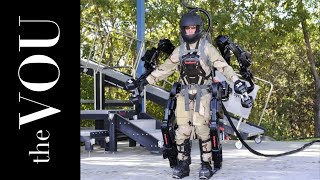 Future Solders  Raytheon Exoskeleton Army Robotics Suit [upl. by Marih]