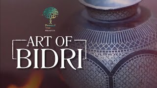 The Art of Bidri  Peepul Tree  Bidri Art amp crafts from Bidar Karnataka bidri [upl. by Vadim]