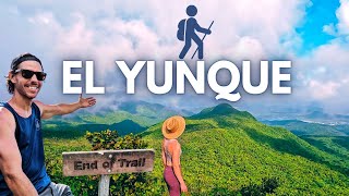 El Yunques Most Challenging Trail  Crazy Puerto Rico Hike [upl. by Lyndon]