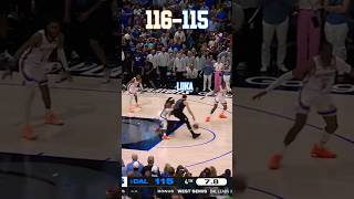 Thunder vs Mavericks Game 6 MUSTSEE ENDING 👀🔥 [upl. by Norrahs521]