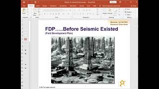 3D seismic interpretation with Petrel [upl. by Marden]