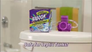 Kaboom Scrub Free Toilet Cleaning System Product Features [upl. by Drawyah]