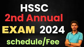 HSSC 2nd Annual Exam 2024 [upl. by Nnairrek]