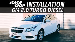 GM 20L Turbo Diesel RaceChip Installation  Chevrolet Cruze  Malibu [upl. by Lydon]