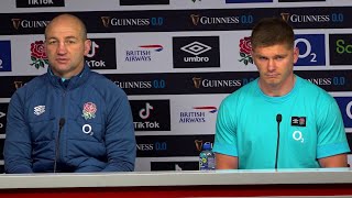 Steve Borthwick and Owen Farrell postmatch press conference  England 2329 Scotland  Six Nations [upl. by Dumond]