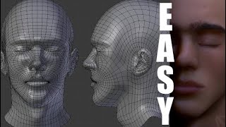 Modeling the Human Head Made Easy [upl. by Anonyw]