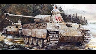 2 SS Panthers vs 21 US Shermans [upl. by Adamis]