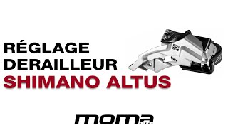 Réglage derailleur Shimano Altus [upl. by Ainnek]