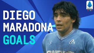 CiaoDiego  Diego Maradona’s Top Goals  Serie A TIM [upl. by Petracca746]