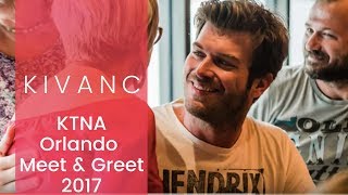 Kivanc Tatlitug ❖ North American fans meet Kivanc ❖ Orlando Meet and Greet  interview clip ❖ 2017 [upl. by Ranie]