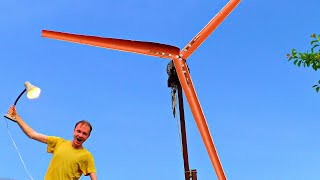 Powerful Wind Generator DIY  Free Energy  Green Energy [upl. by Kettie329]