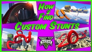 GTA Online How to Find and Play Custom Stunt Races How to Bookmark Custom Stunt Races n Jobs [upl. by Meuse248]