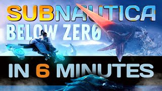 Subnautica Below Zero Story Explained in 6 Minutes or Less [upl. by Anaerdna]