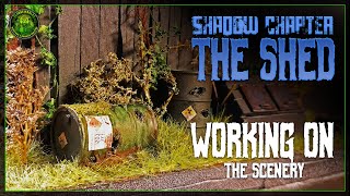 Project quotTHE SHEDquot Part 67  Working on the scenery  TIMELAPSE [upl. by Rico531]