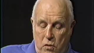 Clip from a rare 1985 interview with actor Lawrence Tierney discussing Cantor Moyshe Oysher [upl. by Hardman537]