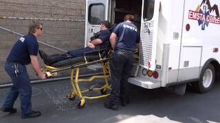 EMT Students  Ambulance Transport Skills Practice [upl. by Roice46]