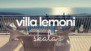 Kefalonia Villa Tour  Villa Lemoni  Bedrooms and Balcony Sea Views [upl. by Modnarb]