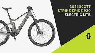 2021 Scott Strike eRIDE 920 Electric Mountain Bike [upl. by Boff]