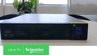 How to Turn Off SRV Model UPS Through Front Panel  Schneider Electric [upl. by Ynnavoj]