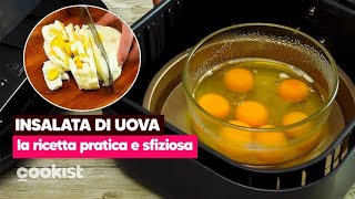 Insalata di uova sode la ricetta pratica da fare nella friggitrice ad aria [upl. by Brunk334]