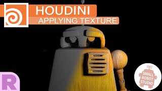 Houdini  Applying UV Textures Renderman [upl. by Narual112]